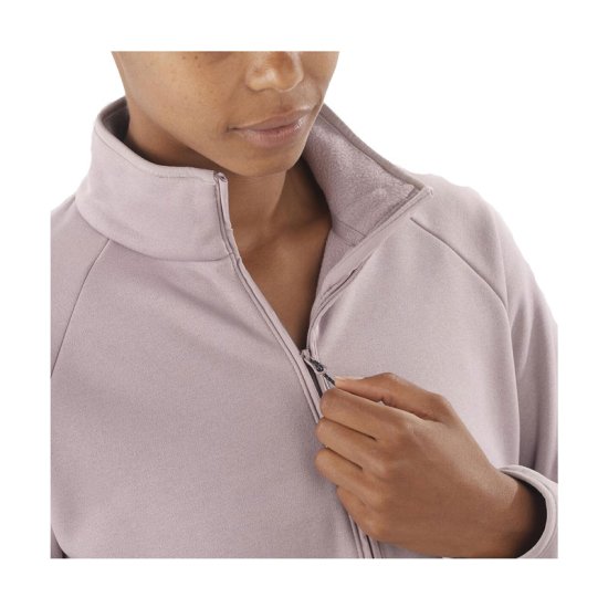 SALOMON - POLAIRE ESSENTIAL WARM DEMI-ZIP FEMME