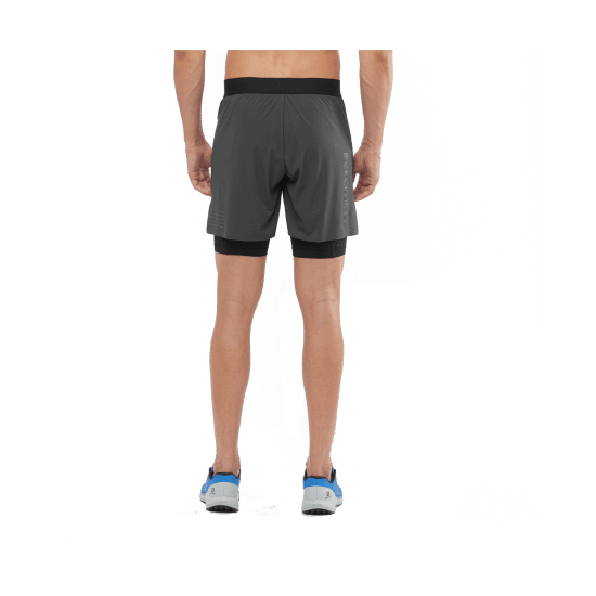 SALOMON - SHORT EXO MOTION TWINSKIN NOIR HOMME