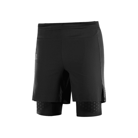 SALOMON - SHORT EXO MOTION TWINSKIN NOIR HOMME