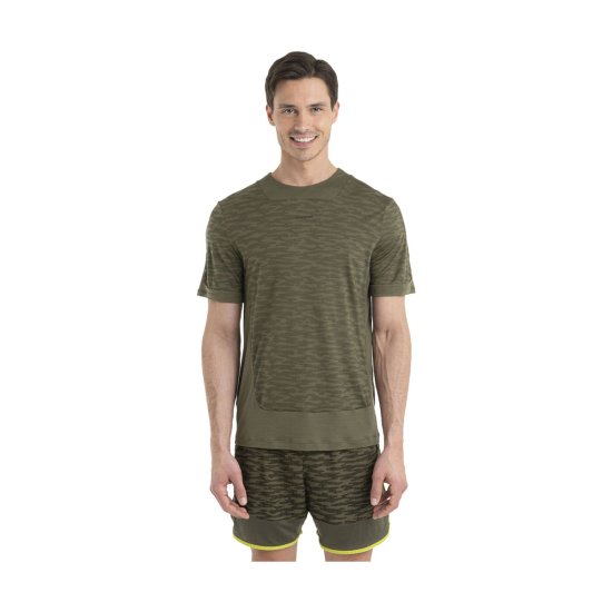 ICEBREAKER - T-SHIRT MANCHES COURTES MERINO 125 ZONEKNIT HOMME