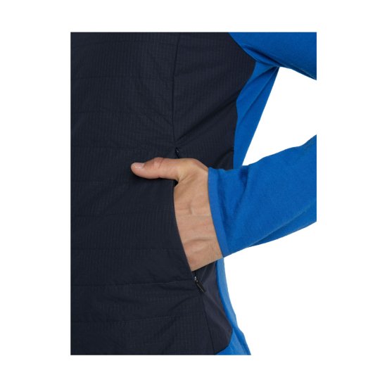 ICEBREAKER - VESTE MERINO QUANTUM HYBRID HOMME