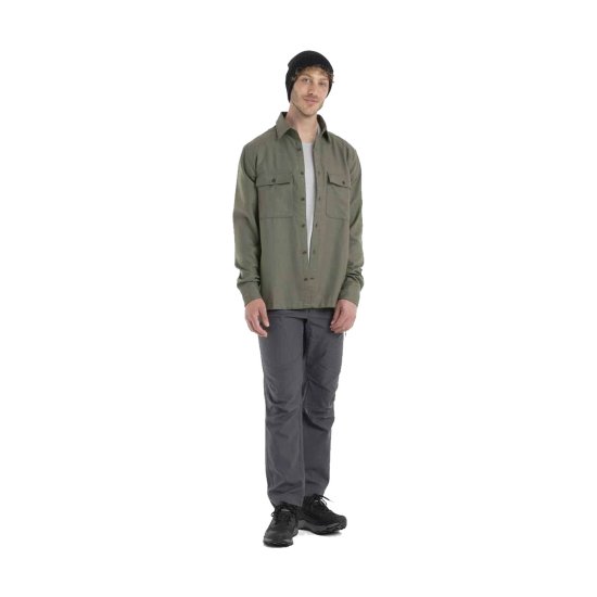 ICEBREAKER - CHEMISE MANCHES LONGUES MERINO 200 DAWNDER HOMME