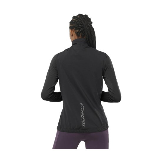 SALOMON - VESTE SANS MANCHE LIGHT SHELL FEMME NOIRE