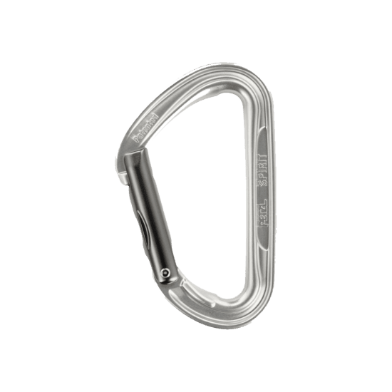 PETZL - MOUSQUETON SPIRIT DROIT GRIS
