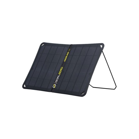 GOAL ZERO - KIT BATTERIE PORTATIVE VENTURE 35 + PANNEAU SOLAIRE NOMAD 10