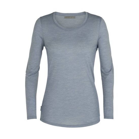 ICEBREAKER - T-SHIRT MERINO SPHERE MANCHES LONGUES FEMME