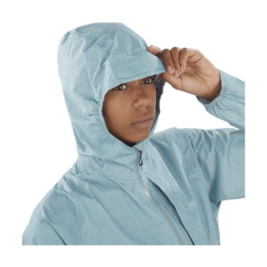 SALOMON - VESTE BONATTI WATERPROOF FEMME BLEUE