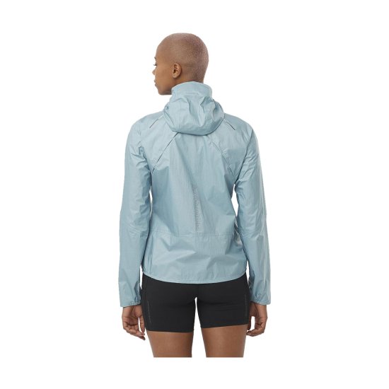 SALOMON - VESTE BONATTI WATERPROOF FEMME BLEUE
