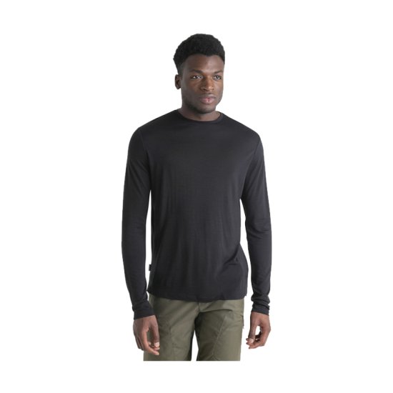 ICEBREAKER - T-SHIRT MANCHES LONGUES MERINOS SPHERE II HOMME