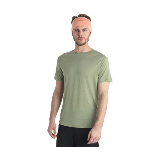 ICEBREAKER - T-SHIRT MANCHES COURTES MERINOS SPHERE II HOMME