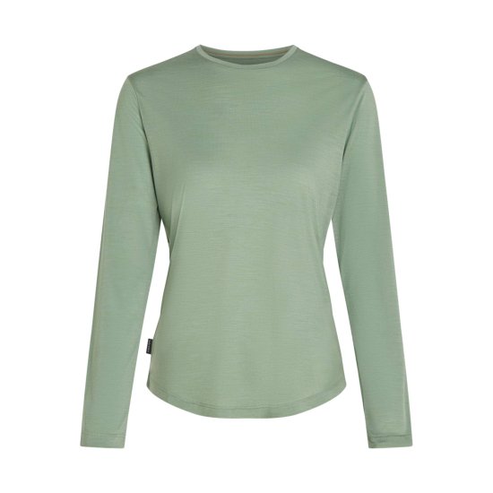 ICEBREAKER - T-SHIRT ML MERINO 125 COOL LITE SPHERE III FEMME