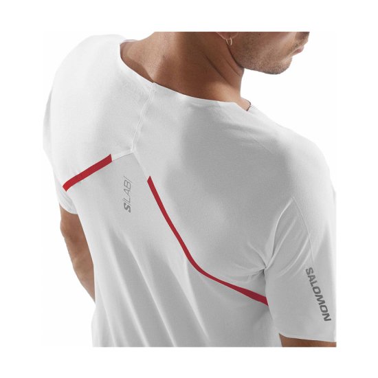 SALOMON - T-SHIRT S/LAB SPEED HOMME BLANC