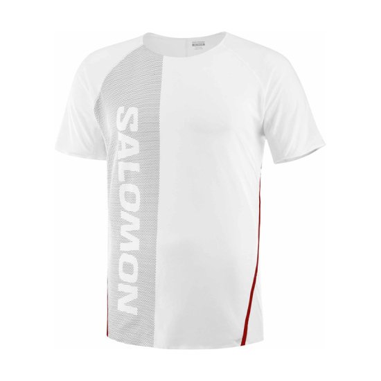 SALOMON - T-SHIRT S/LAB SPEED HOMME BLANC