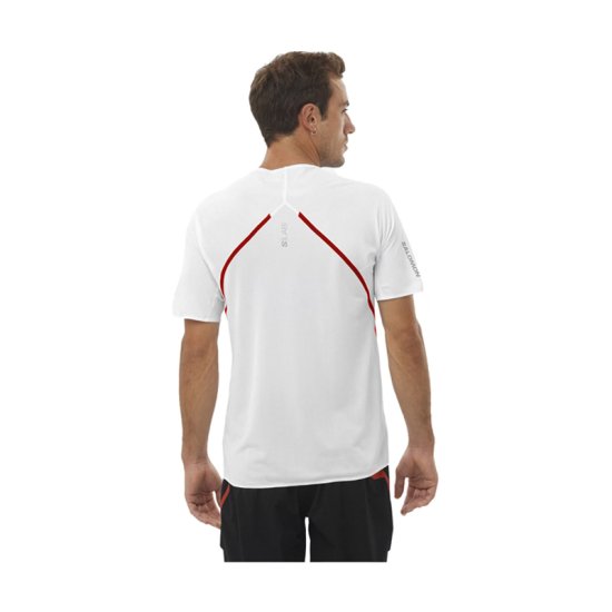 SALOMON - T-SHIRT S/LAB SPEED HOMME BLANC
