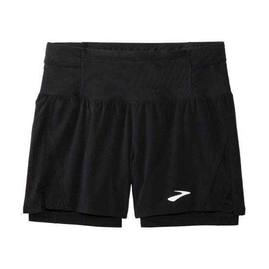 BROOKS - SHORT HIGH POINT 5" 2 EN 1 SHORT 2.0 HOMME