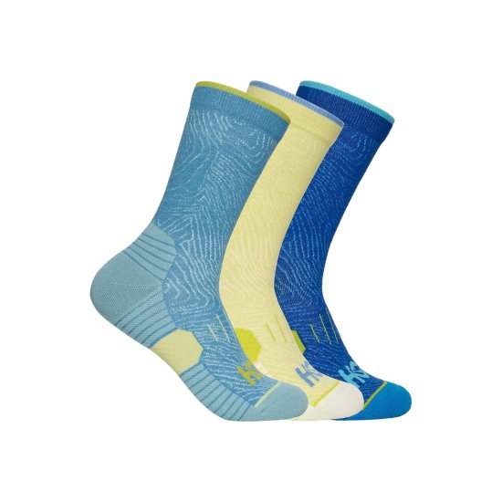 HOKA - CHAUSSETTES RUN CREW MI-HAUTES (3 PAIRES)