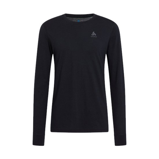 ODLO - T-SHIRT MANCHES LONGUES 100% MERINO WARM HOMME