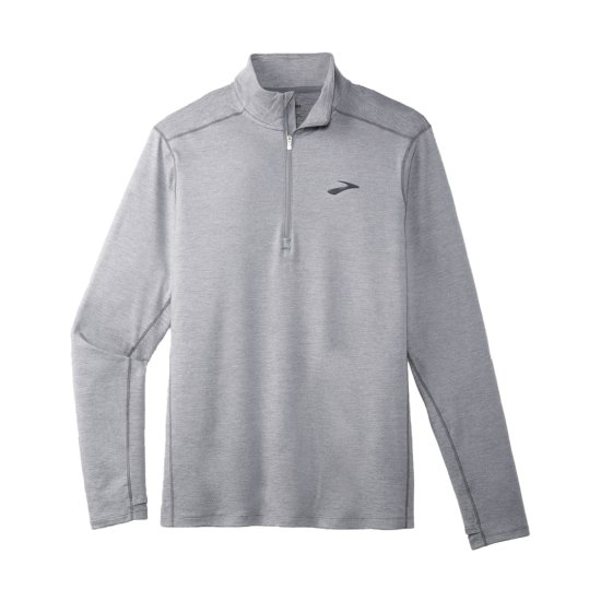 BROOKS - T-SHIRT MANCHES LONGUES DASH 1/2 ZIP 2.0 HOMME