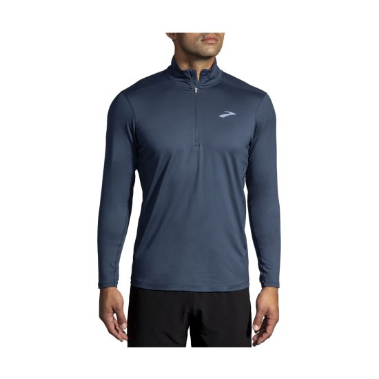 BROOKS - T-SHIRT MANCHES LONGUES DASH 1/2 ZIP 2.0 HOMME