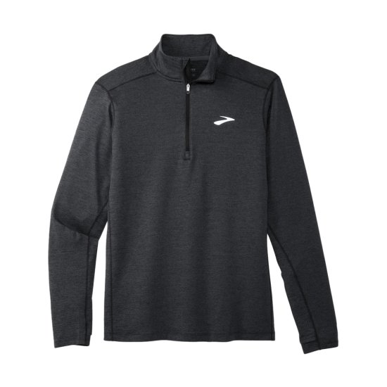 BROOKS - T-SHIRT MANCHES LONGUES DASH 1/2 ZIP 2.0 HOMME