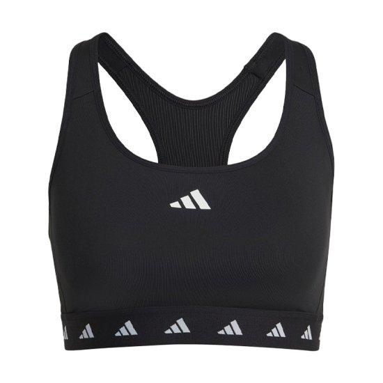 ADIDAS - BRASSIÈRE POWERREACT TECHFIT NOIRE