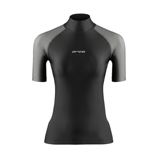ORCA - T-SHIRT BOSSA RASH VEST NOIR FEMME