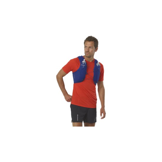 SALOMON - SAC D'HYDRATATION ADV SKIN 5 AVEC FLASQUES BLEU