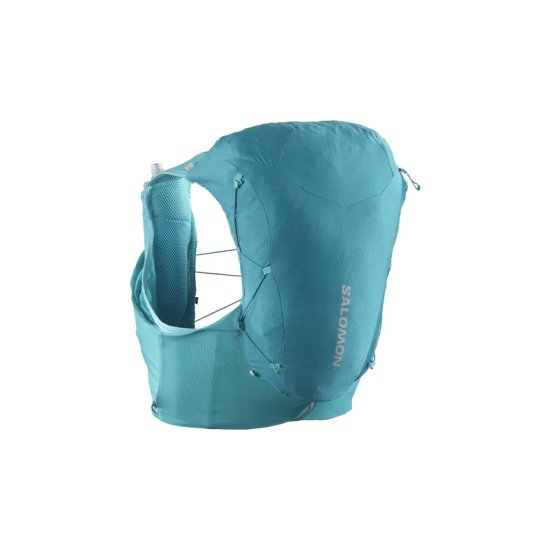 SALOMON - SAC D'HYDRATATION ADV SKIN 12 AVEC FLASQUES BLEU CLAIR