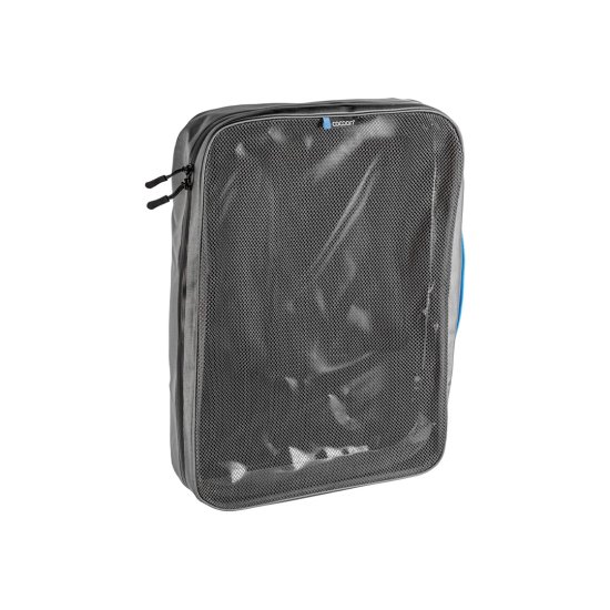 COCOON - Cube d'emballage avec dessus en filet laminé