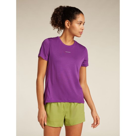 ICEBREAKER - T-shirt mélange mérinos 125 Cool-Lite Speed femme