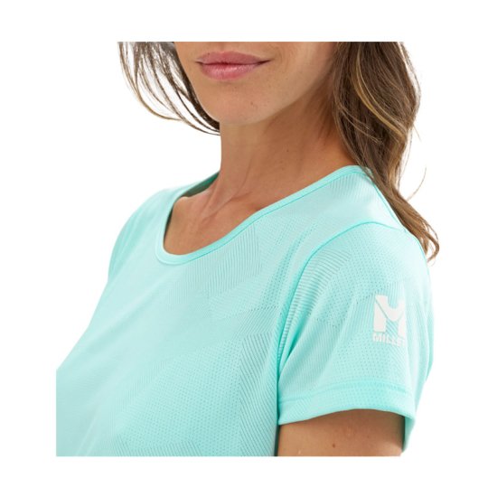 MILLET - T-SHIRT À MANCHES COURTES HIKING JACQUARD FEMME