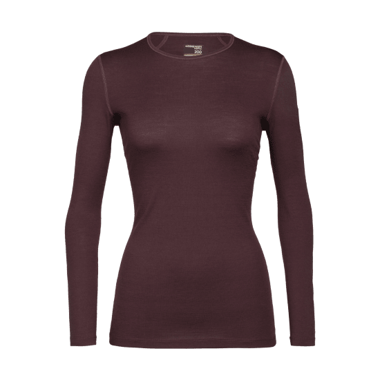 ICEBREAKER - SOUS-COUCHE 200 OASIS COL ROND FEMME