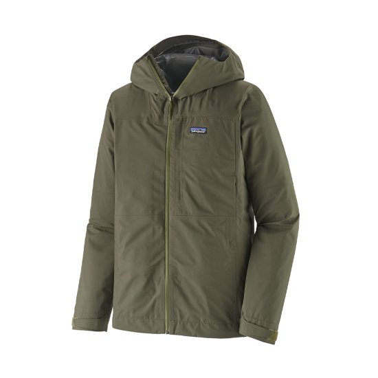 PATAGONIA - VESTE BOULDER FORK RAIN CAPUCHE HOMME