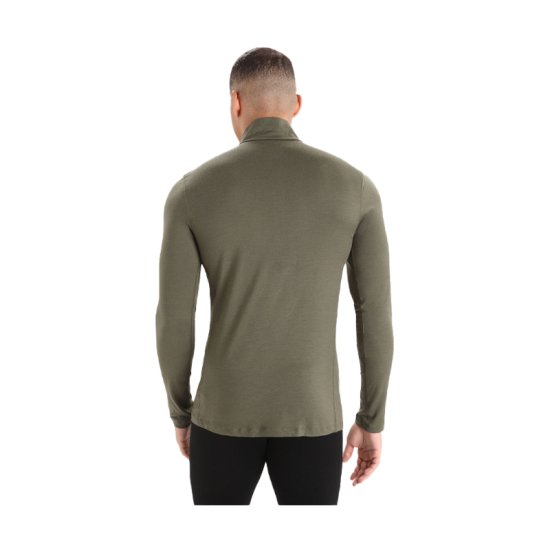 ICEBREAKER - SOUS-COUCHE MERINO 200 OASIS DEMI-ZIP HOMME