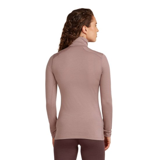 ICEBREAKER - SOUS-COUCHE MERINO 200 OASIS DEMI-ZIP FEMME