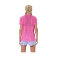T-SHIRT MANCHES COURTES METARUN FEMME ROSE - ASICS