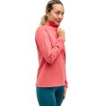 HAUT MANCHES LONGUES DEMI-ZIP GLIDETECH femme - HOKA