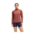 HAUT MANCHES LONGUES DEMI-ZIP GLIDETECH femme - HOKA