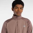 T-SHIRT ATHLETICS HEAT GRID 1/2 ZIP UOMO - NEW BALANCE