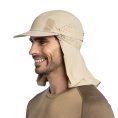 Casquette désert Solid Birch Grey - BUFF