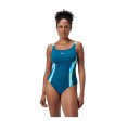 MAILLOT DE BAIN 1 PIÈCE ECO PRINT SPLICE SHAPING FEMME - SPEEDO