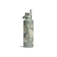 GOURDE HYDRO FLASK 24 OZ STANDARD MOUTH AVEC PAILLE BOTANICAL
