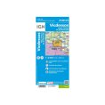 CARTE VICDESSOS, PIQUE D'ESTATS ET PIC DU MONTCALM - IGN
