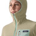PILE R1 AIR CON ZIP INTEGRALE E CAPPUCCIO DA DONNA - PATAGONIA