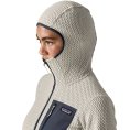 PILE R1 AIR CON ZIP INTEGRALE E CAPPUCCIO DA DONNA - PATAGONIA