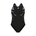 Maillot de bain Graphic en dos V femme