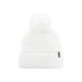 Bonnet pompon femme