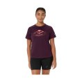 Maglia da running FUJITRAIL LOGO SS TOP donna - ASICS
