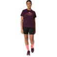 Maglia da running FUJITRAIL LOGO SS TOP donna - ASICS