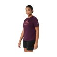 Maglia da running FUJITRAIL LOGO SS TOP donna - ASICS